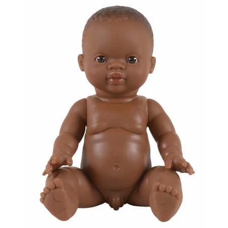 Poupon gars afrique yeux marrons Paola Reina