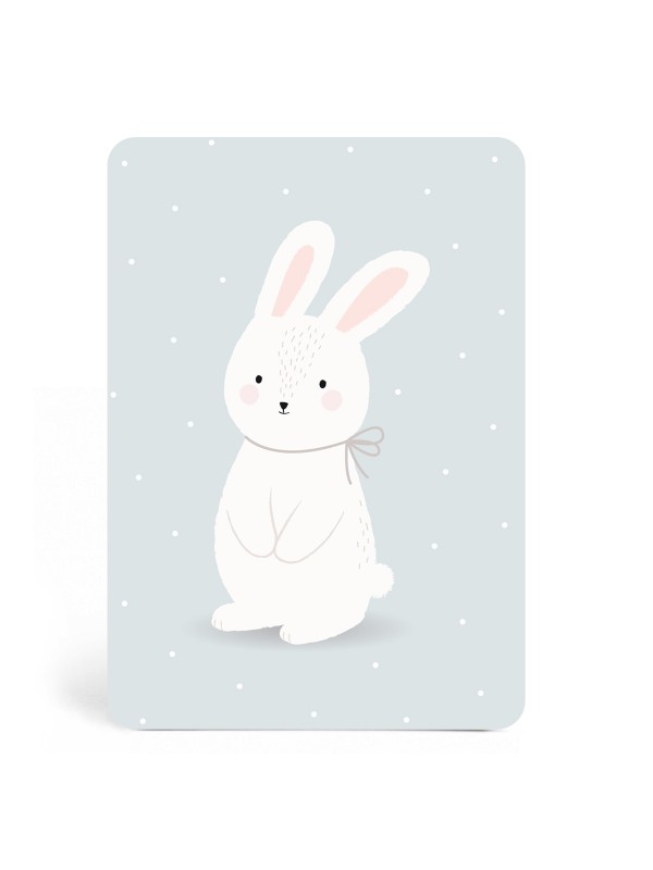 Carte Lapin Be Kind