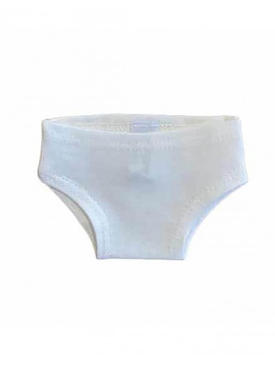 Culotte blanche pour poupon Gordis