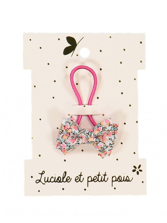 Mini élastique noeud double liberty Bud Aurore