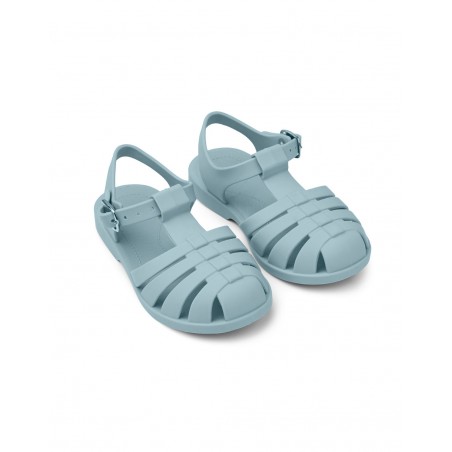 Sandales de plage bleu mer Bre