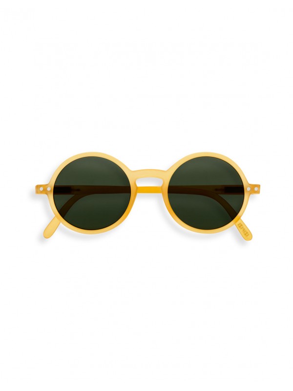 Lunettes rondes de soleil Junior yellow honey G