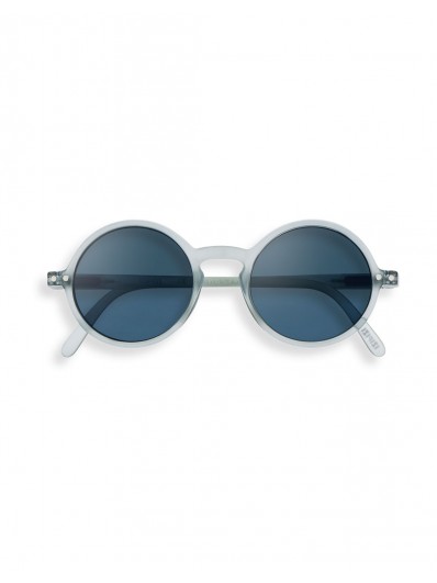 Lunettes rondes de soleil Junior frosted blue G