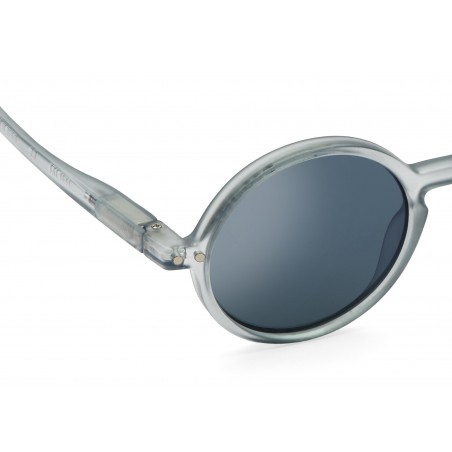 Lunettes rondes de soleil Junior frosted blue G