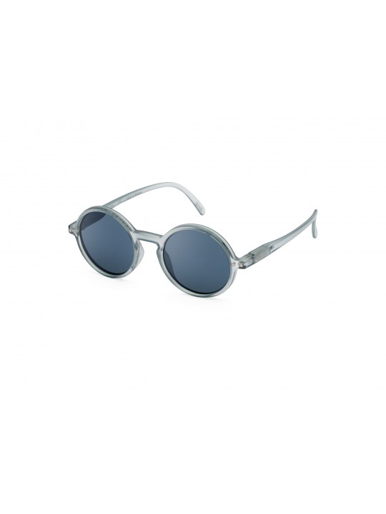 Lunettes rondes de soleil Junior frosted blue G