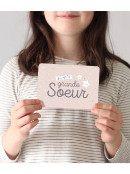 Carte bientôt grande soeur