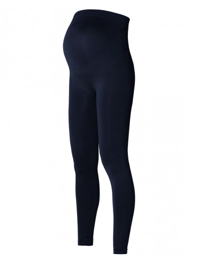 Legging de grossesse bleu foncé long