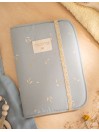 Protège carnet de santé Poema willow blue