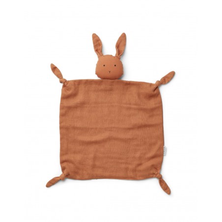Doudou lange lapin ocre