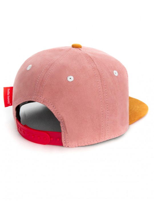 Casquette daim | Old pink