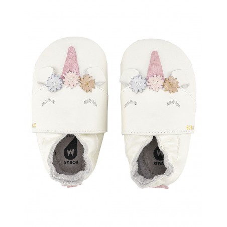 Chaussons cuir | Licorne