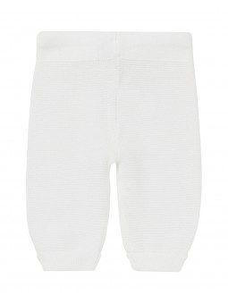 Pantalon blanc fine maille | Grover