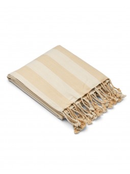 Serviette de plage | Rayures jaunes
