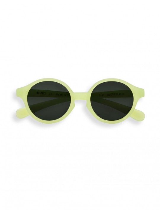 Lunettes de soleil bébé 0-9 mois | Apple green