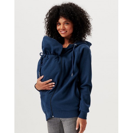 Veste couvre bébé et maternité | Bleu océan
