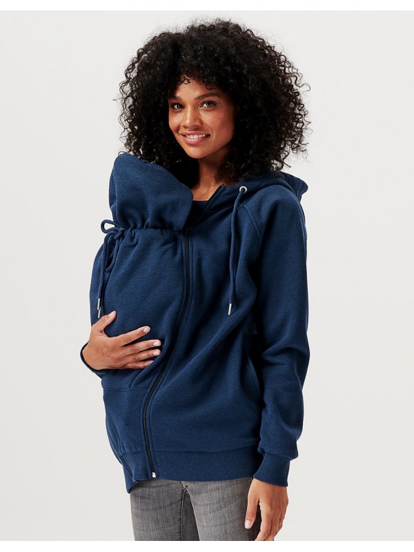 Veste couvre bébé et maternité | Bleu océan
