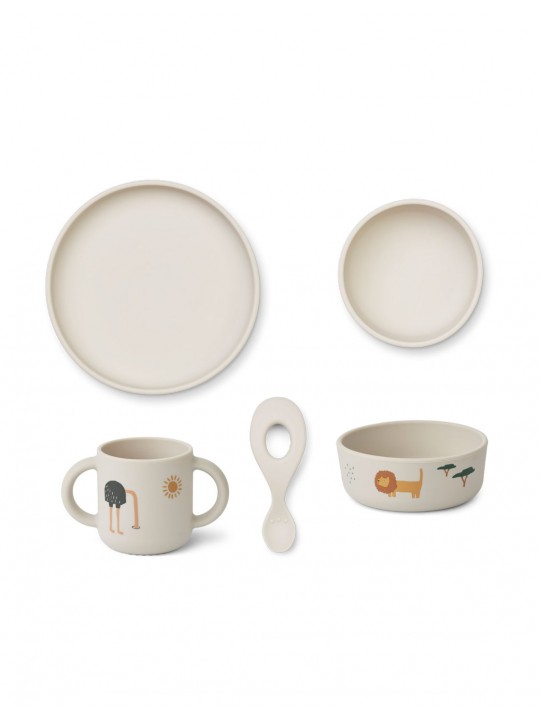 Coffret repas 4 pièces | Safari