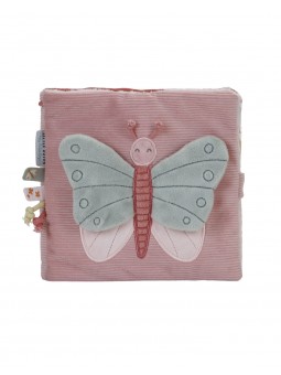 Livre en tissu | Flowers & butterflies