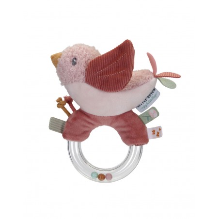 Hochet oiseau avec anneau