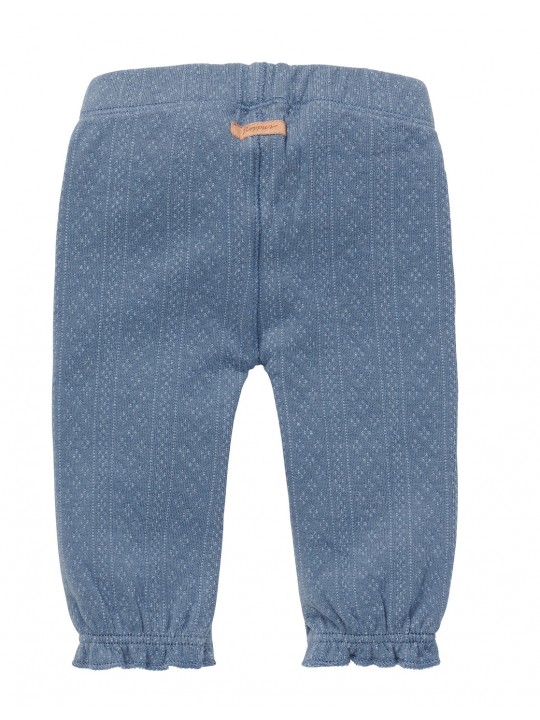 Pantalon bleu brodé | Lapaz