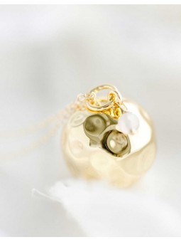 Bola grossesse Ondine cordon tressé | Or jaune