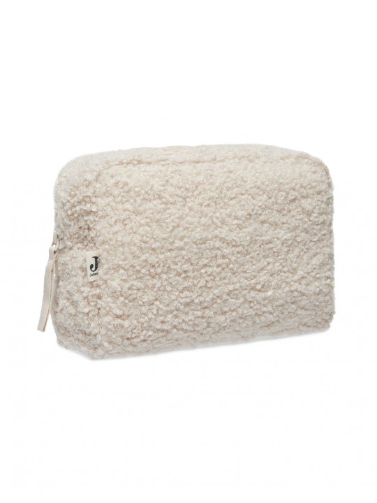 Trousse de toilette boucle | Naturel