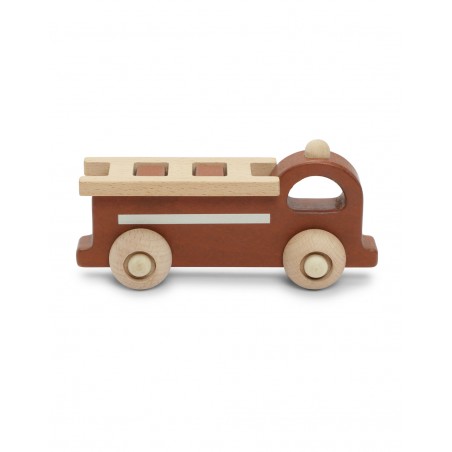 Camion pompier en bois