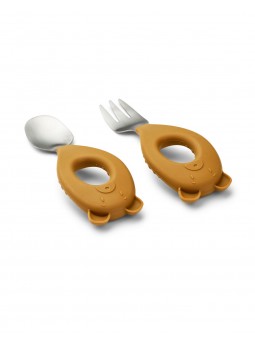 Set couverts | Ours caramel