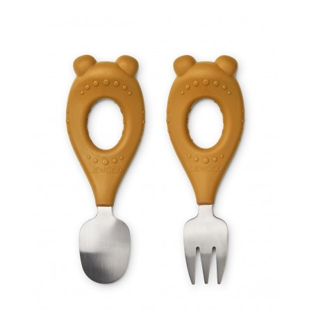 Set couverts | Ours caramel