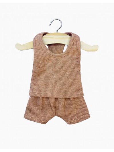 Dessous garçon Marcel | Caramel chiné