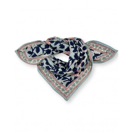 Small foulard Manika | Coeur Bleu Glacier