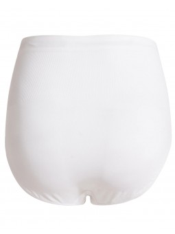 Culotte haute grossesse sans coutures | Blanc
