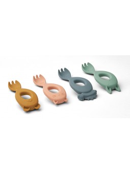 Set de 4 fourchettes | Tuscany multi mix