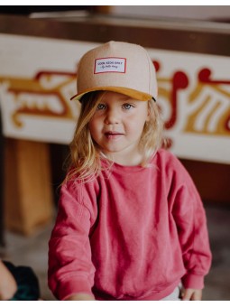 Casquette feutrine | Melton creamy