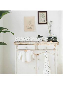 Gilet bébé tricot Naga | Blanc