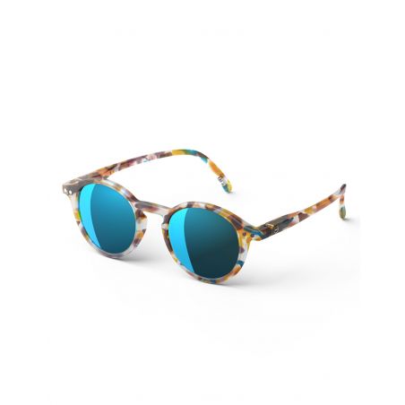 Lunettes de soleil Junior | Bleu tortoise Miroir D