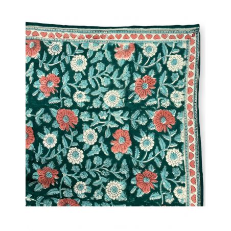 Grand foulard Latika| Coeur eucalyptus