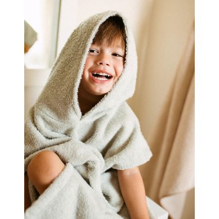 Poncho de bain 3/5 ans | Sage green