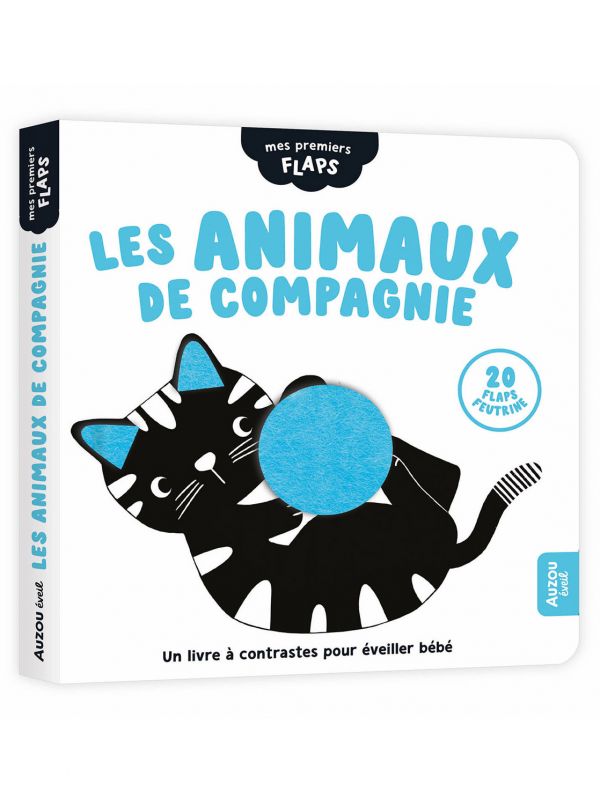 Livre Mes Premiers Flaps | Les animaux de compagnie