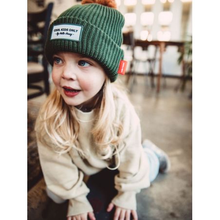 Bonnet Color block | Forest