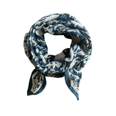 Foulard Gaya Mum | Indigo 