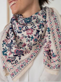 Grand Foulard | Goa Myrtille