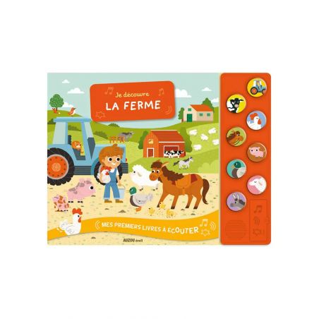 Mes premiers livres à écouter | Je découvre la ferme 