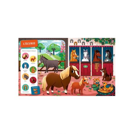 Livre Cherche et trouve des tout-petits | A la ferme