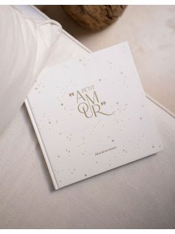 Livre de naissance Petit Amour | Blanc