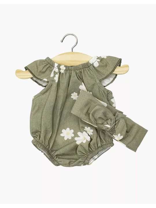 Barboteuse et bandeau Clara | Marguerires
