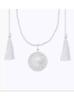Bola grossesse Dentelle cordon soie | Argent