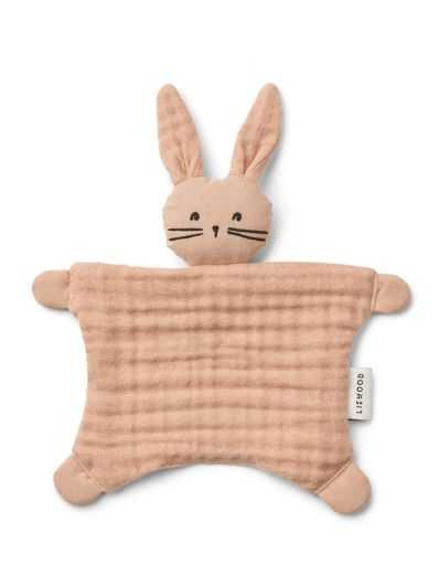 Petit doudou lapin Amaya | Rose toscane
