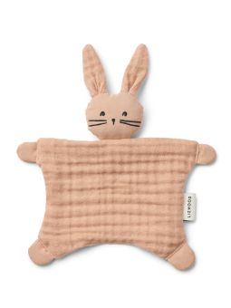 Petit doudou lapin Amaya | Rose toscane