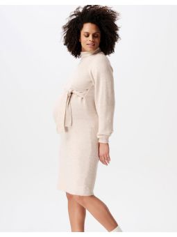 Robe grossesse hiver | Mico beige